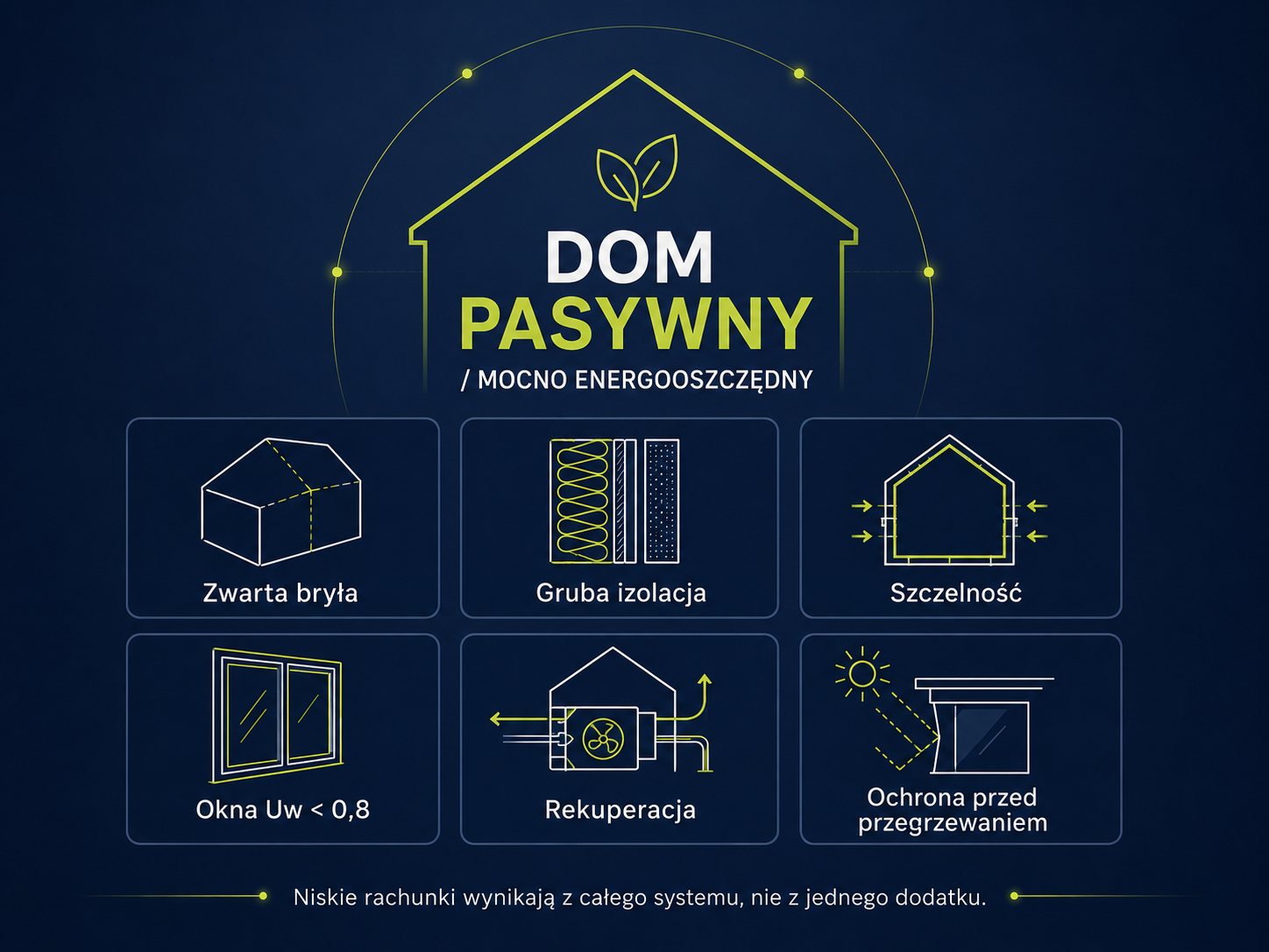 Dom pasywny i energooszczędny PASYVO